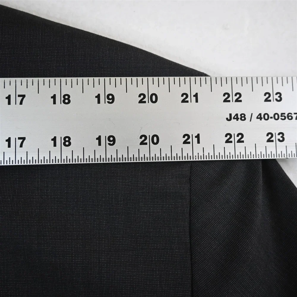 Jos. A. Bank‎ 48R Dark Gray 100% Wool Mens Blazer Suit Jacket Sport Coat_10